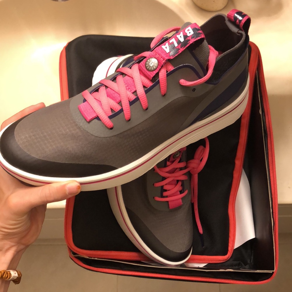 Bala Twelves Rise Sz 9 - Brand New in box, gray/pink